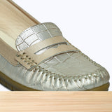 637F Nyra Cuir Doré Croco