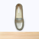 637F Nyra Cuir Doré Croco
