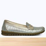 637F Nyra Cuir Doré Croco