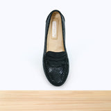637F Nyra Cuir Serpent Noir