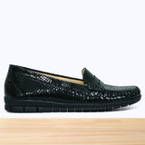 637F Nyra Cuir Serpent Noir