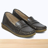 637F Nyra Cuir Taupe Croco