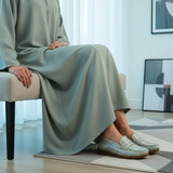 637F Nyra Beige Croco — Djellaba Var.3