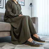 637F Nyra Taupe Croco — Djellaba Var.1