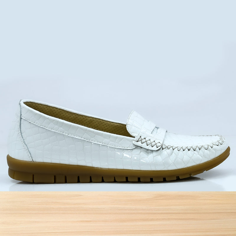 637F Nyra Cuir Blanc