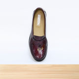 700F Cavya Cuir bordeaux
