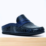 700F Rinte Cuir Bleu Marine