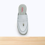 716F Najm Cuir Blanc