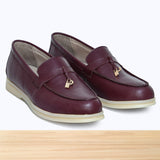 719F Dovelle Cuir Bordeaux