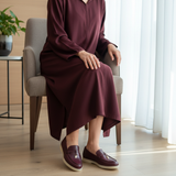 719F Dovelle Cuir Bordeaux — Djellaba Var.2