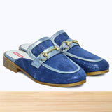 722F Amber Cuir Bleu
