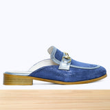 722F Amber Cuir Bleu