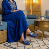 722F Amber Cuir Bleu - Variation 3