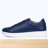 734F Afaq Cuir Bleu Marine