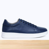 734F Afaq Cuir Bleu Marine