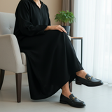 735F Kirella Cuir Noir — Djellaba Var.2