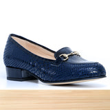 738F Senflo Cuir Bleu