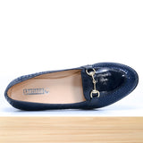 738F Senflo Cuir Bleu