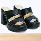 870F Marvelle Cuir Noir