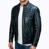 78F Greno Jacket Cuir Noir
