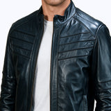 78F Greno Jacket Cuir Noir