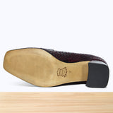 797F Elabia Cuir Bordeaux
