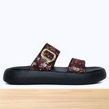 802F Olina Cuir Bordeaux Brillant