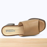 291F Corélia Cuir Camel Clair
