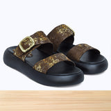 802F Olina Cuir Marron Brillant