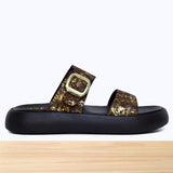 802F Olina Cuir Marron Brillant