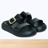 802F Olina Cuir Noir Verni