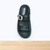 802F Olina Cuir Noir Mat