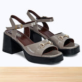817F Bellisse Cuir Taupe