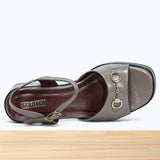 817F Bellisse Cuir Taupe
