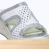 817F Olyra Cuir Argenté