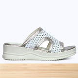 817F Olyra Cuir Blanc D