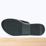 821F Vamo Cuir Noir Métallisé