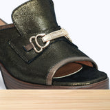 828F Loria Cuir Olive Métallisé SM