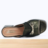 828F Loria Cuir Olive Métallisé SM