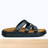832F Kirella Cuir Noir Lisse