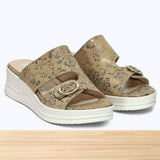 837F Selesta Cuir Beige Brillant