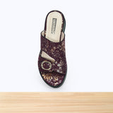 837F Selesta Cuir Bordeaux Brillant