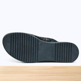837F Selesta Cuir Noir Lézard