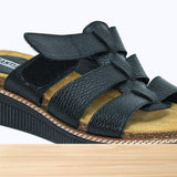 844F Wessia Cuir Noir