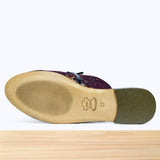 855F Rawaq Cuir Bordeaux Brillant