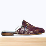 855F Rawaq Cuir Bordeaux Brillant
