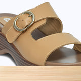 859F Lavina Cuir Camel Clair