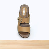 859F Lavina Cuir Camel Clair