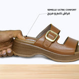 859F Lavina Cuir Camel