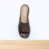 869F Palena Cuir Marron Croco